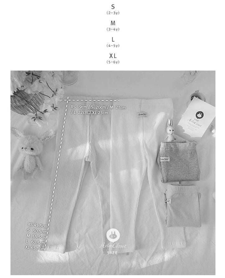 W3. Legging canalé
