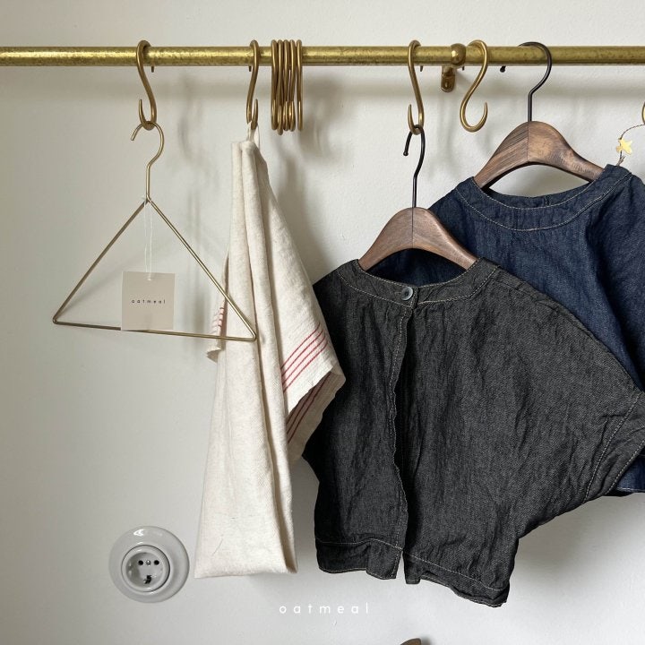 W2. Chaleco denim gris