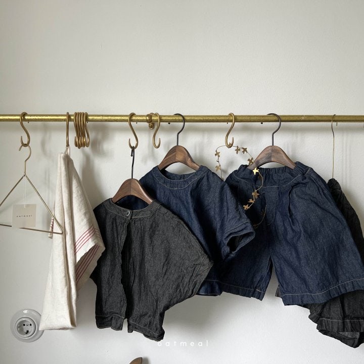 W2. Chaleco denim gris