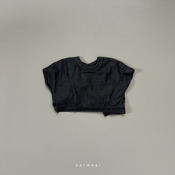W2. Chaleco denim gris