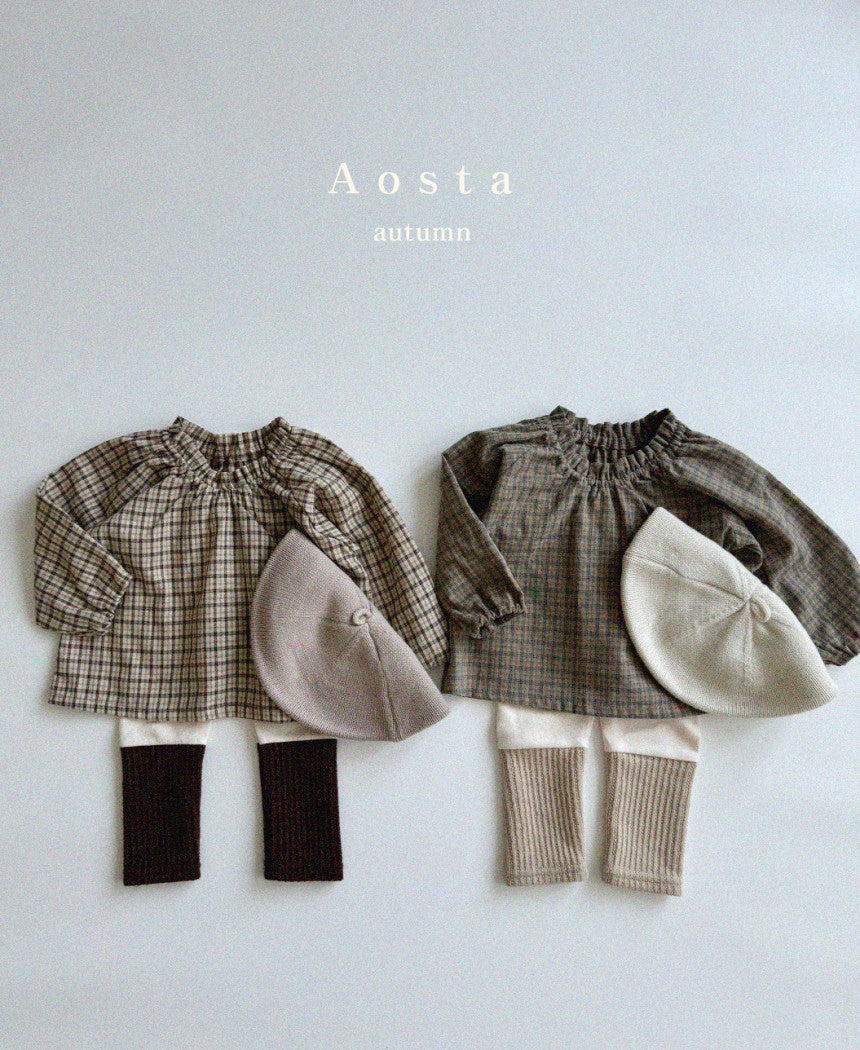 W2 Le Check Blouse