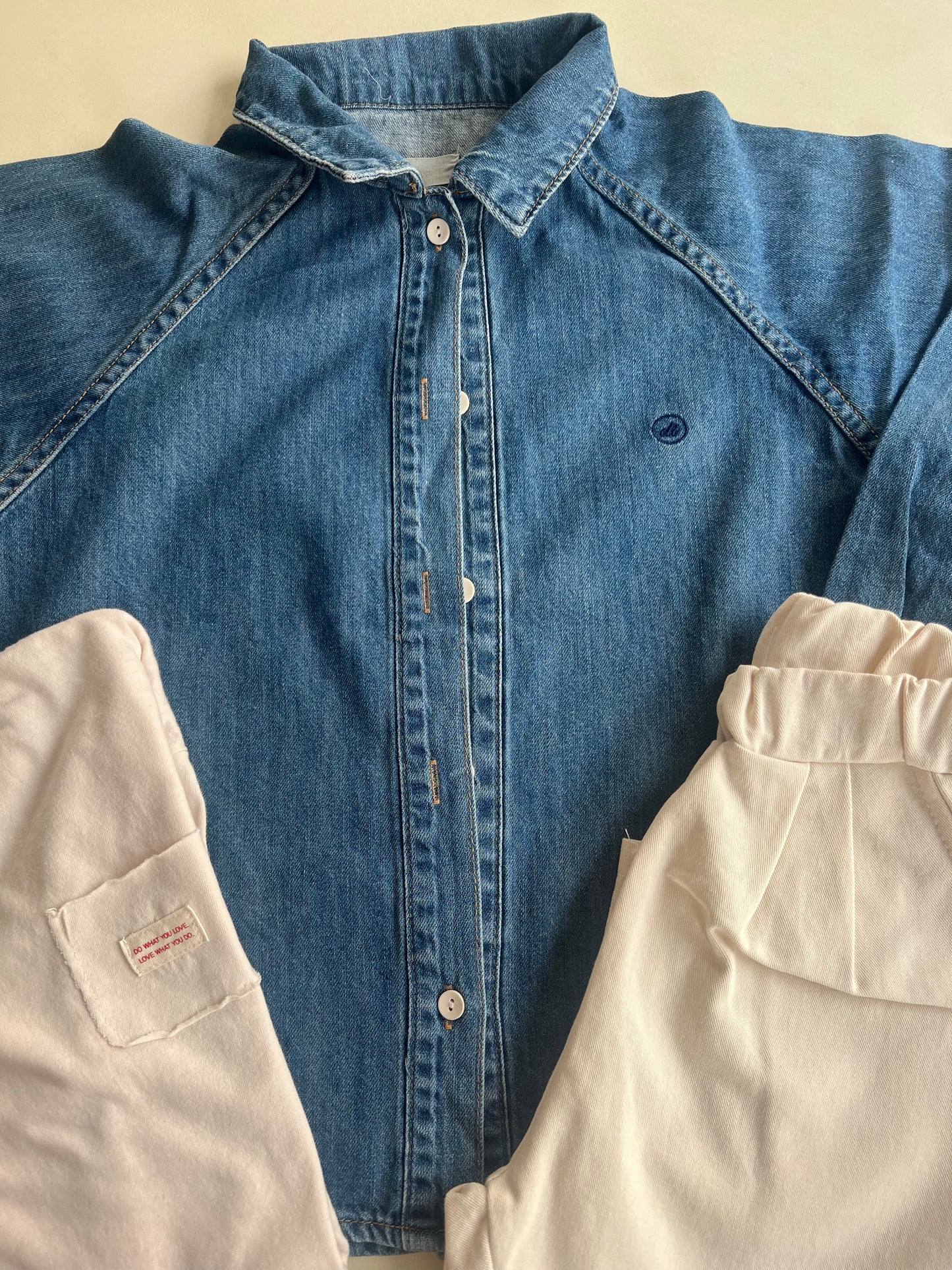 Denim daddy shirt